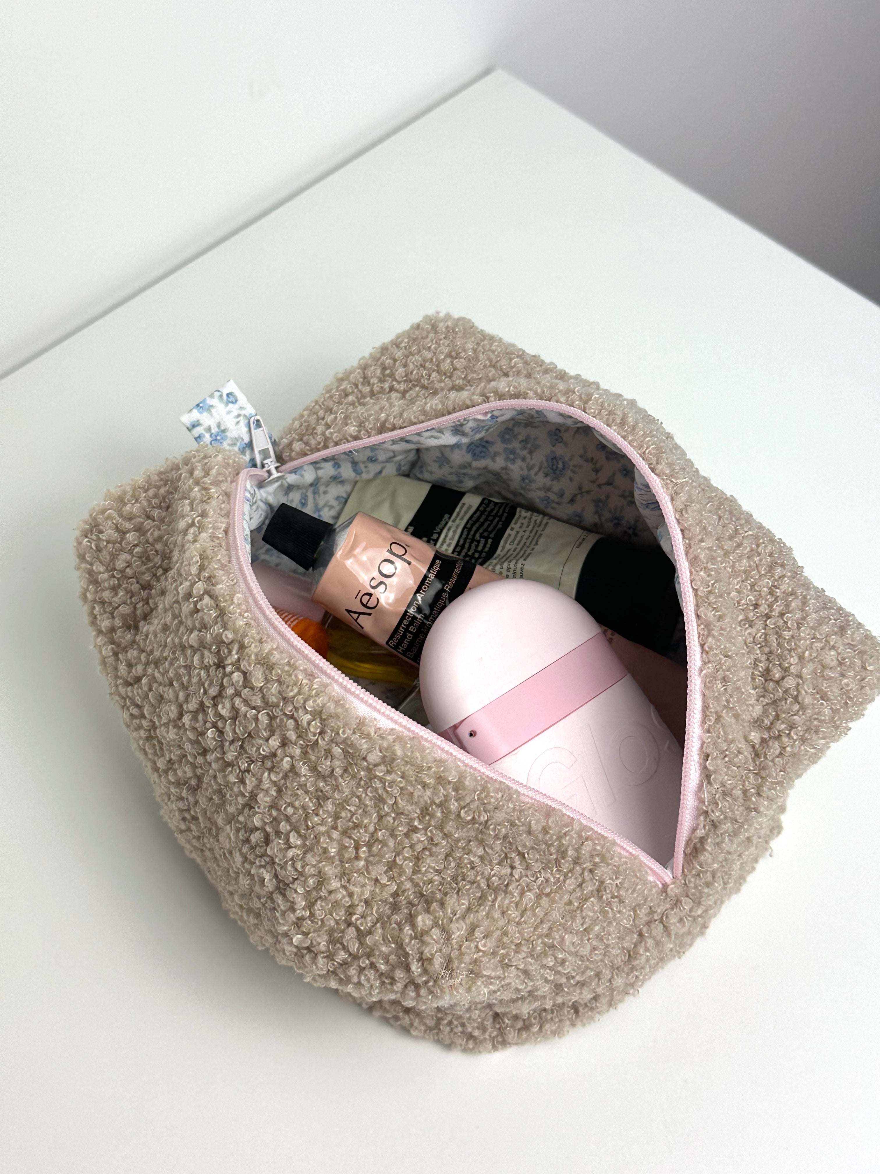 Beauty Case Beige Teddy